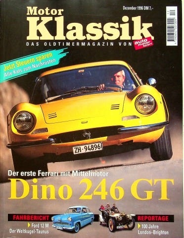 Deckblatt Motor Klassik (12/1996)